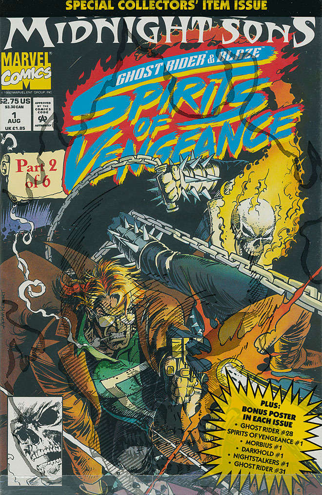 Ghost Rider/Blaze: Spirits of Vengeance #1 Collector’s Set