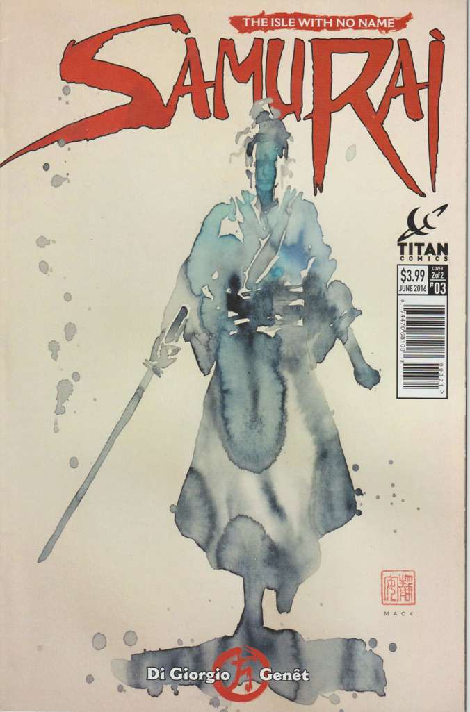 Samurai: The Isle with No Name #3 Variation B