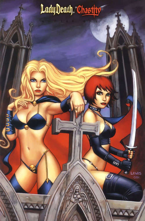 Lady Death & Chastity #1 Variation A