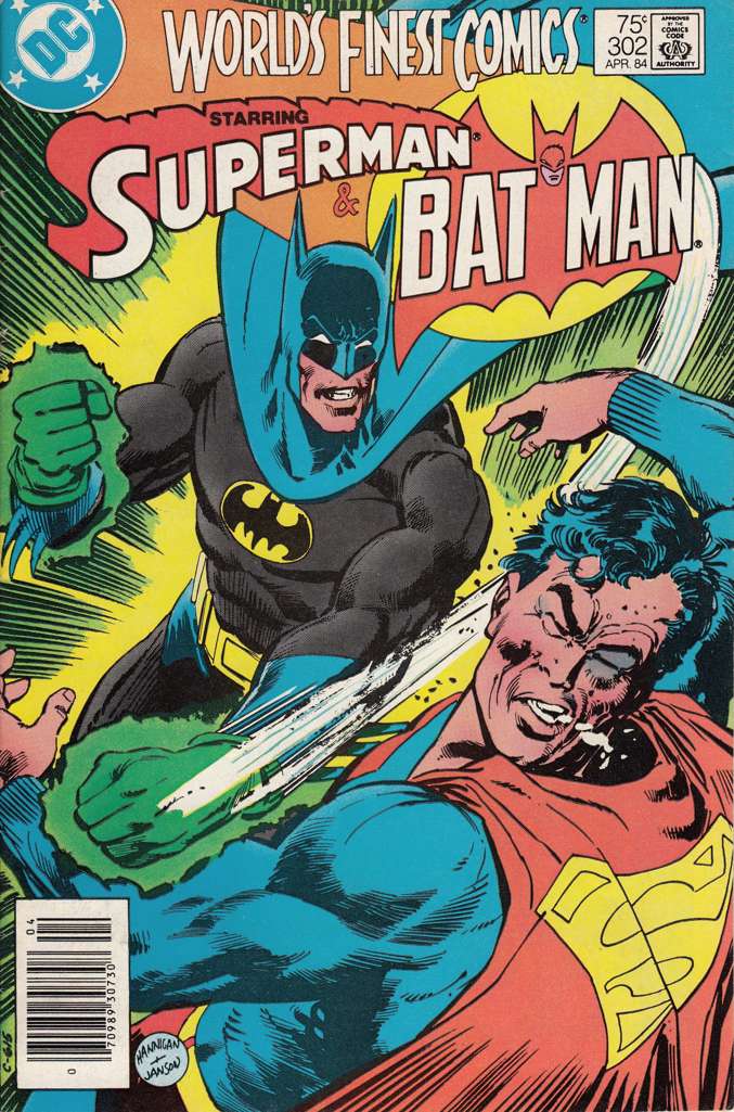World’s Finest Comics #302 Newsstand Edition