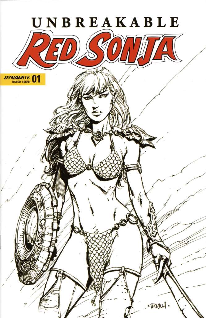 Unbreakable Red Sonja #1 Variation D