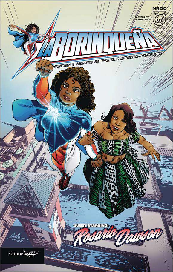 Borinqueña Guesting Starring Rosario Dawson, La #1 Variation G