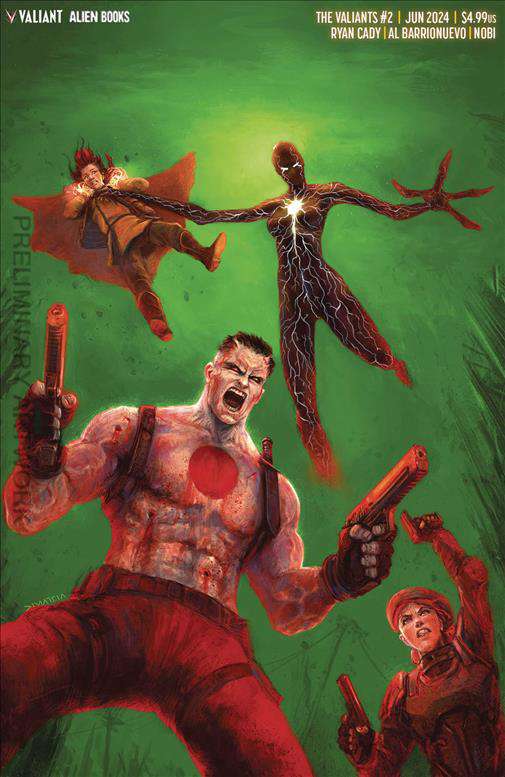 The Valiants #2 Variation C