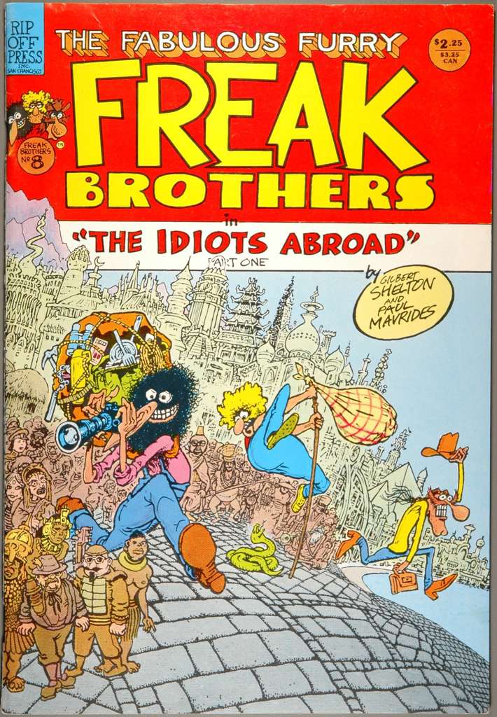The Fabulous Furry Freak Brothers #8  - 2nd printing