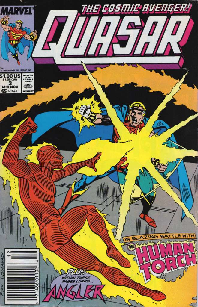 Quasar #3 Newsstand Edition