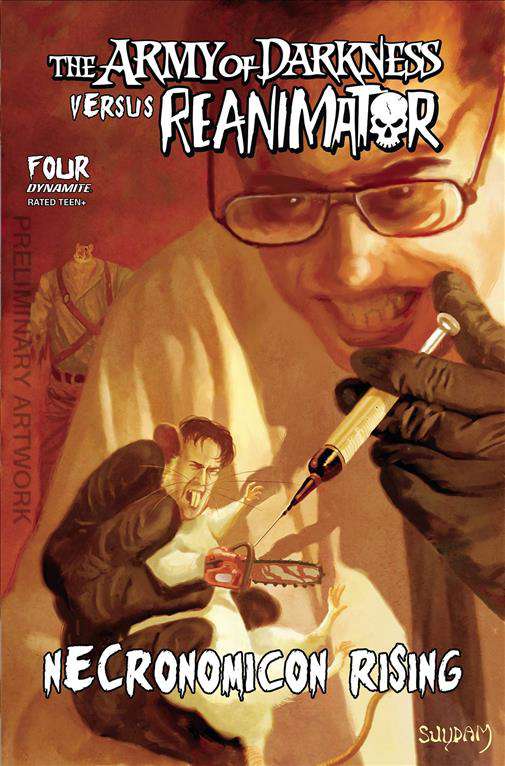 The Army of Darkness Vs. Reanimator: Necronomicon Rising #4 Variation C