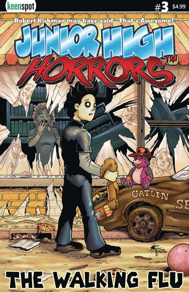 Junior High Horrors #3 Variation A