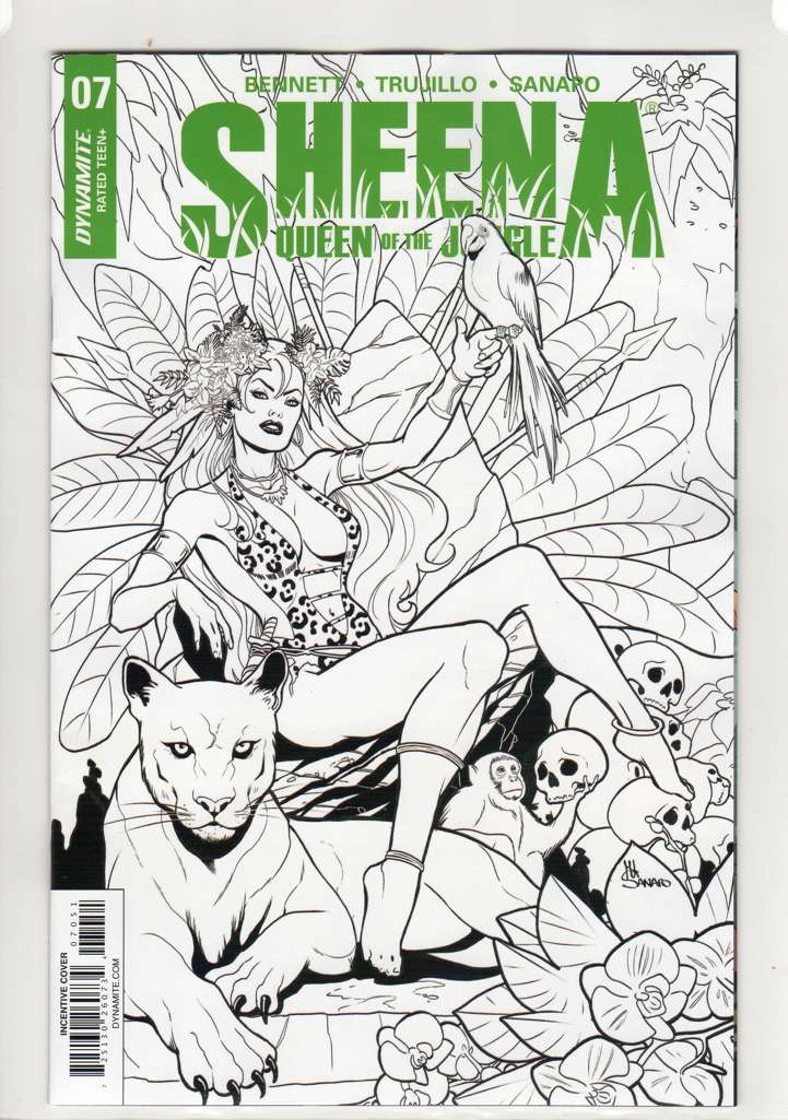 Sheena (Dynamite) #7 Variation E