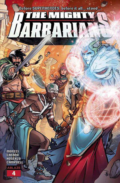 The Mighty Barbarians #4 Variation C