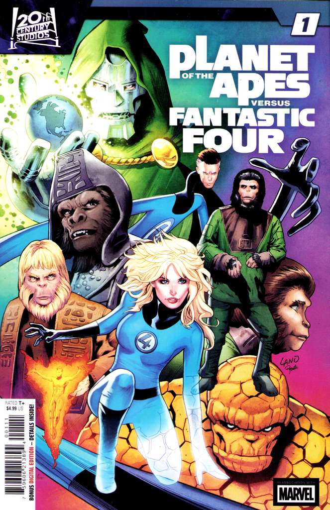 Planet of the Apes Vs. Fantastic Four #1
