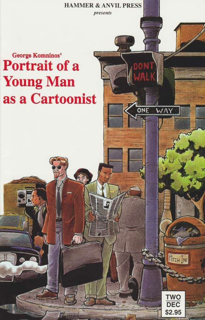 Portrait of a Young Man as a Cartoonist #2