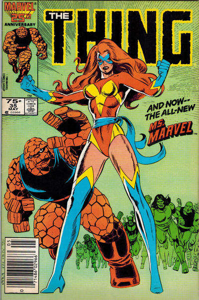 The Thing #35 Newsstand Edition