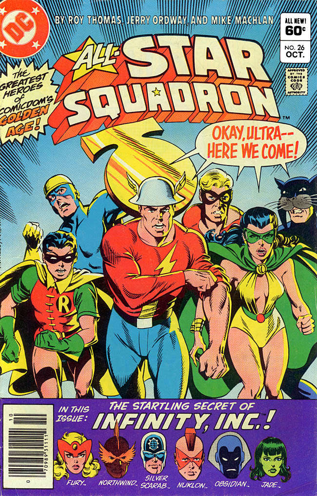 All-Star Squadron #26 Newsstand Edition