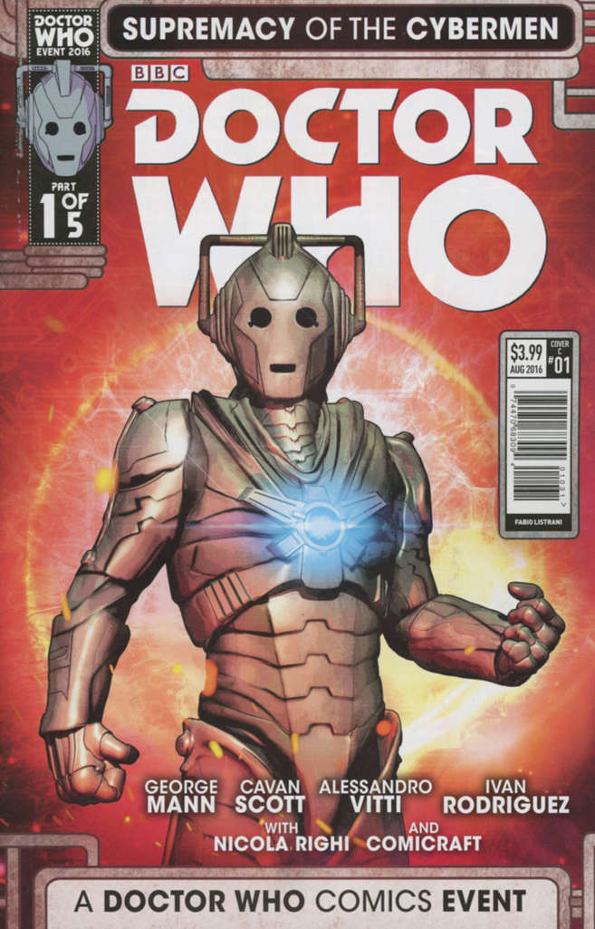 Doctor Who: Supremacy of the Cybermen #1 Variation C