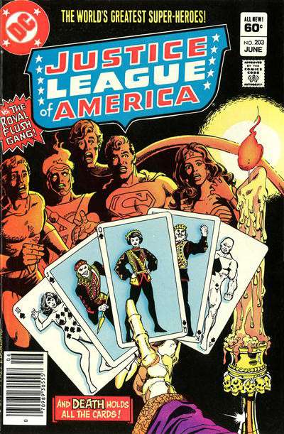 Justice League of America #203 Newsstand Edition