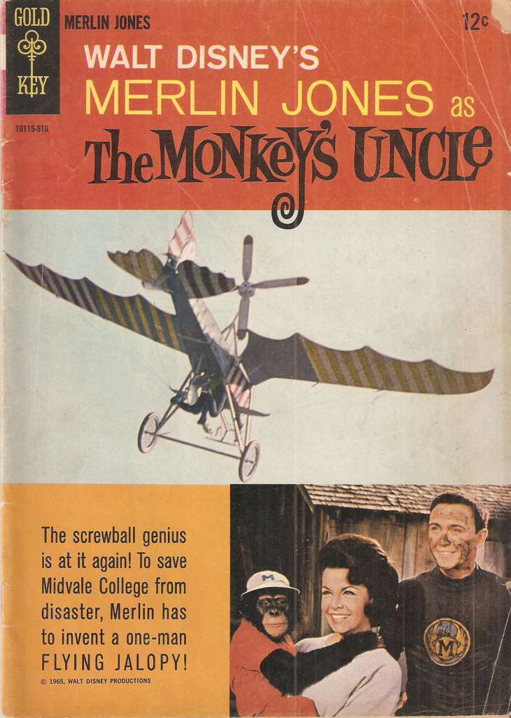 Merlin Jones as The Monkey’s Uncle