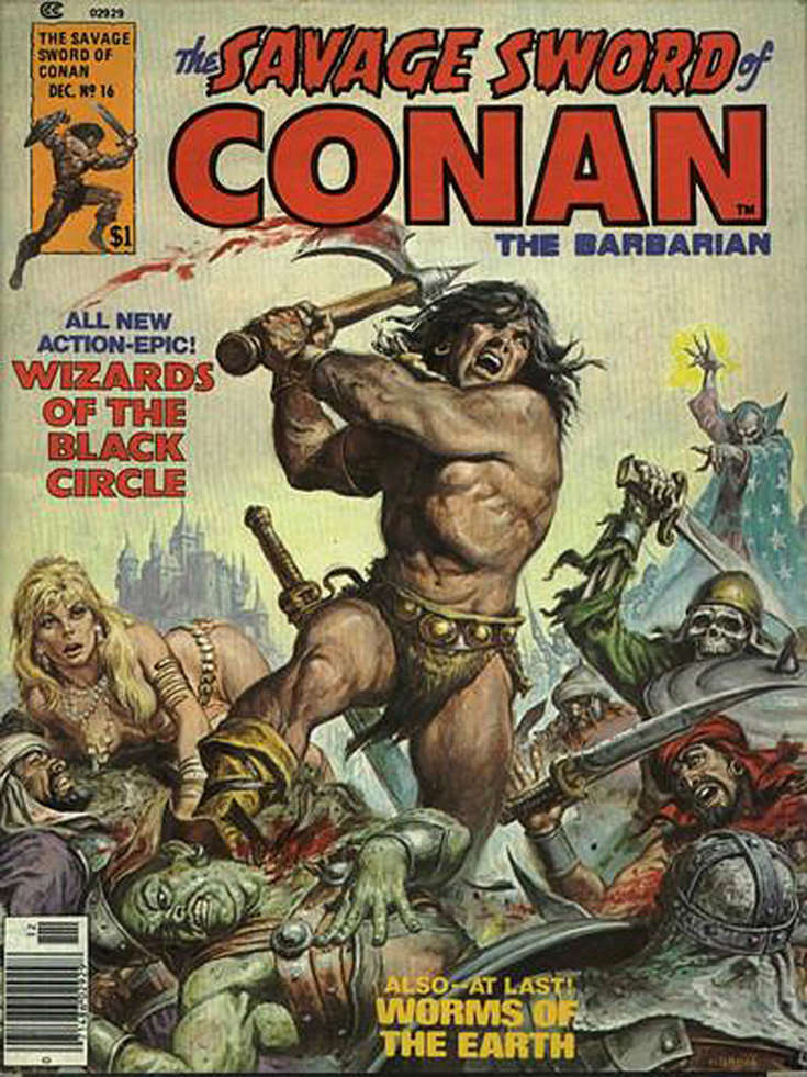 Savage Sword of Conan #16
