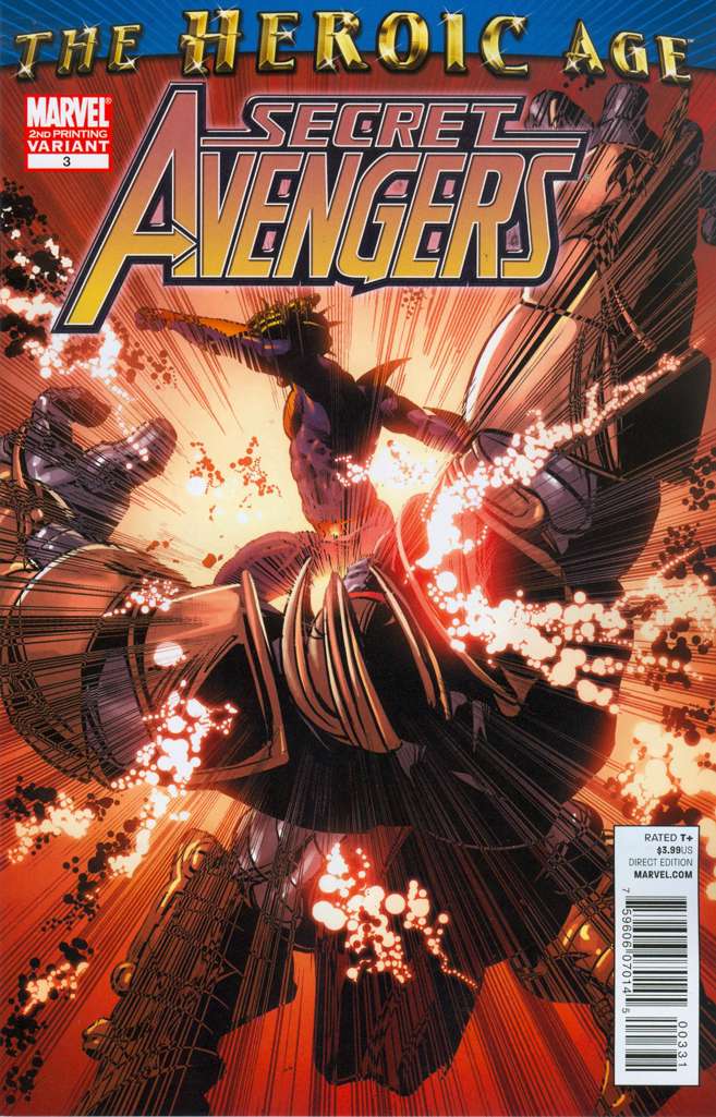 Secret Avengers #3  - 2nd printing