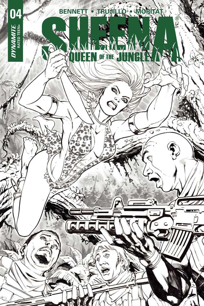 Sheena (Dynamite) #4 Variation F
