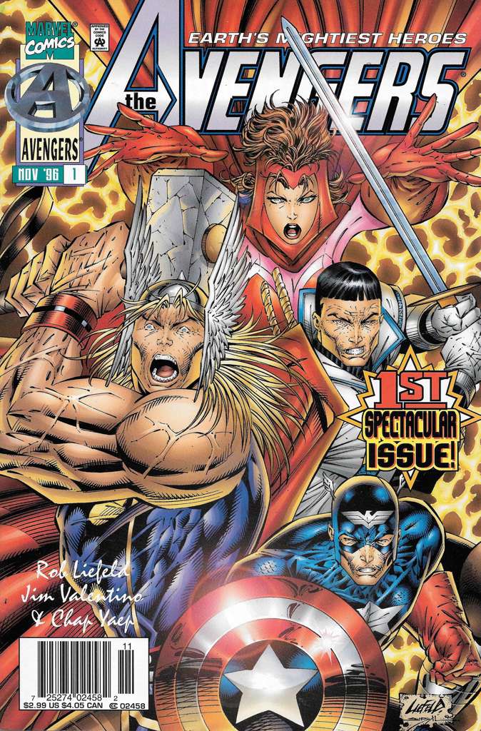 Avengers (Vol. 2) #1 Newsstand Edition