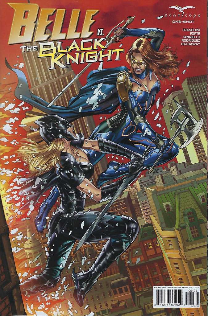 Belle vs. The Black Knight #1 Variation B