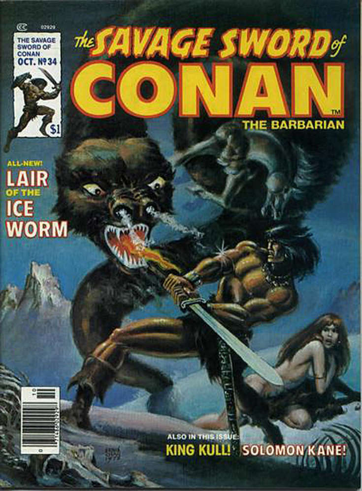 Savage Sword of Conan #34