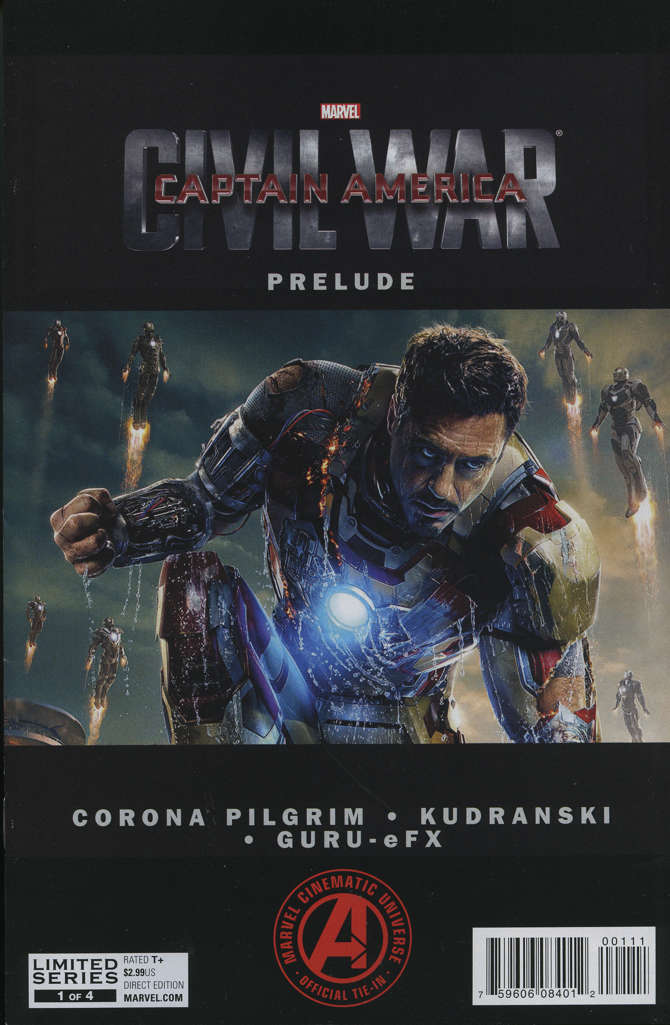 Marvel’s Captain America: Civil War Prelude #1