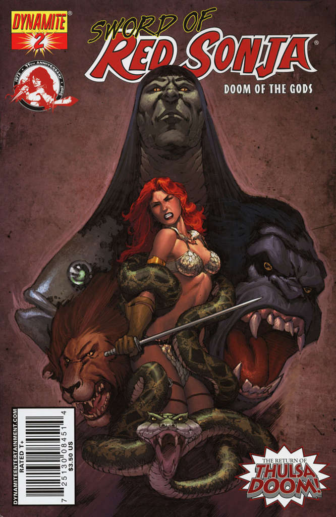 Sword of Red Sonja: Doom of the Gods #2 Variation C