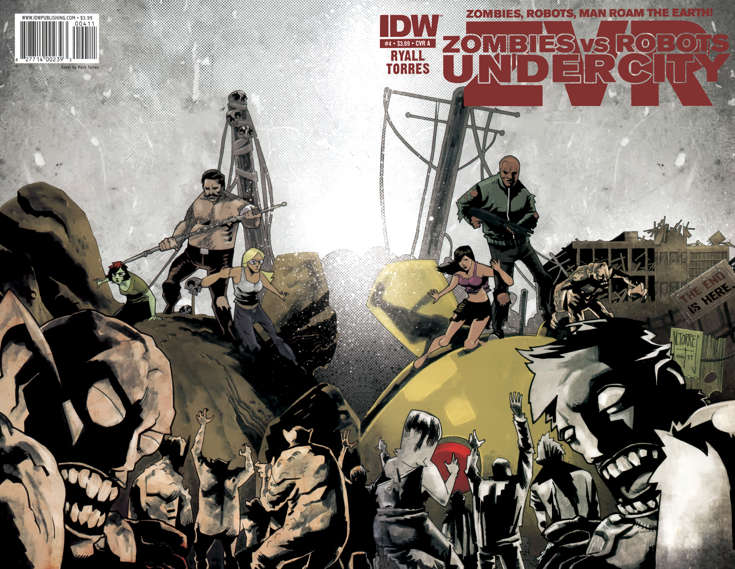 Zombies vs. Robots: Undercity #4 Variation A