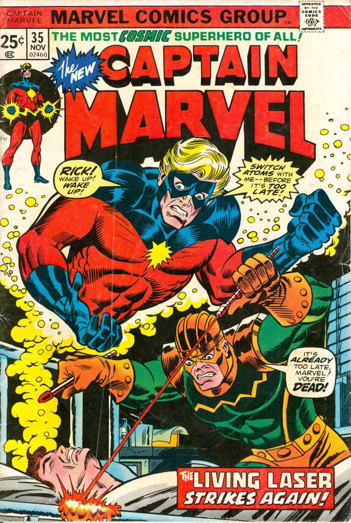 Captain Marvel (1st Series) #35