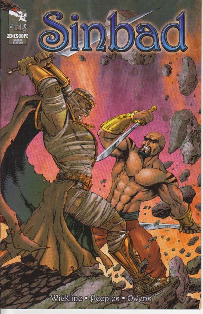 1001 Arabian Nights: The Adventures of Sinbad #11 Variation B