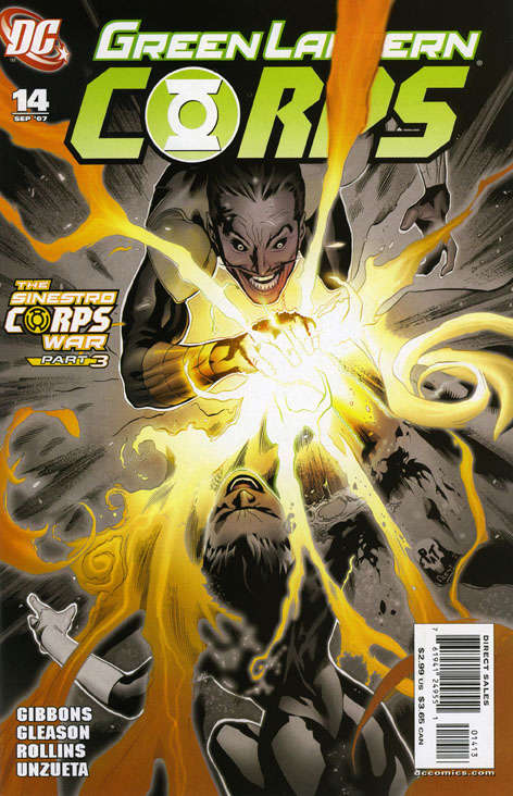 Green Lantern Corps (2nd Series) #14  - 3rd printing