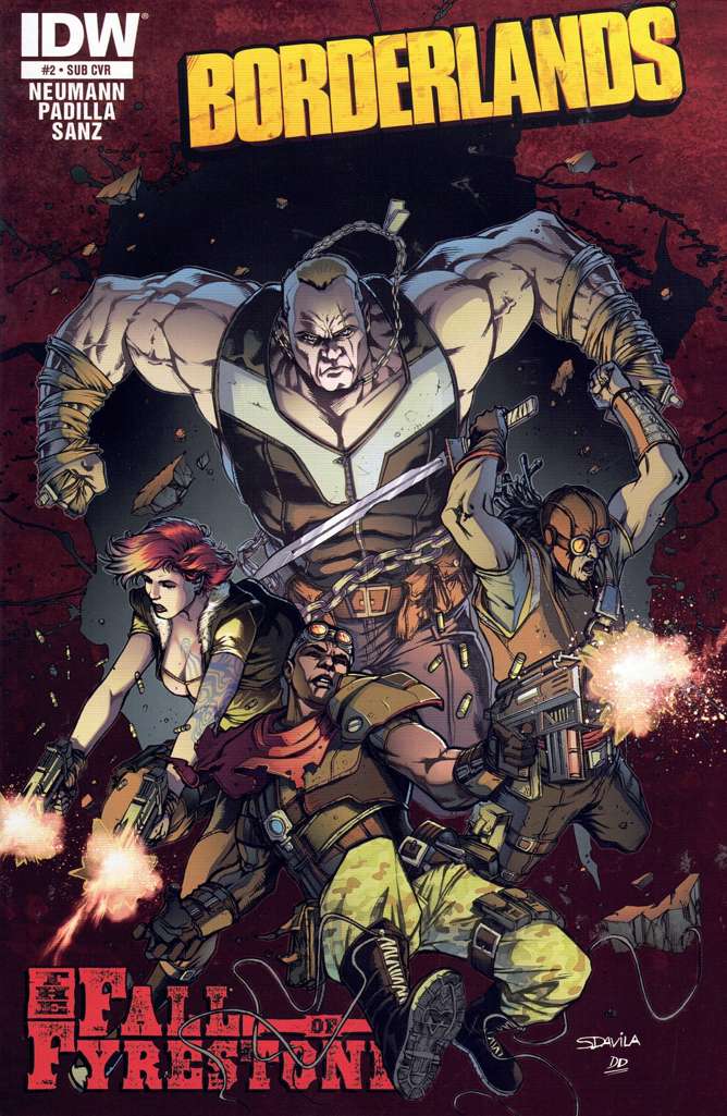 Borderlands: The Fall of Fyrestone #2 Variation A