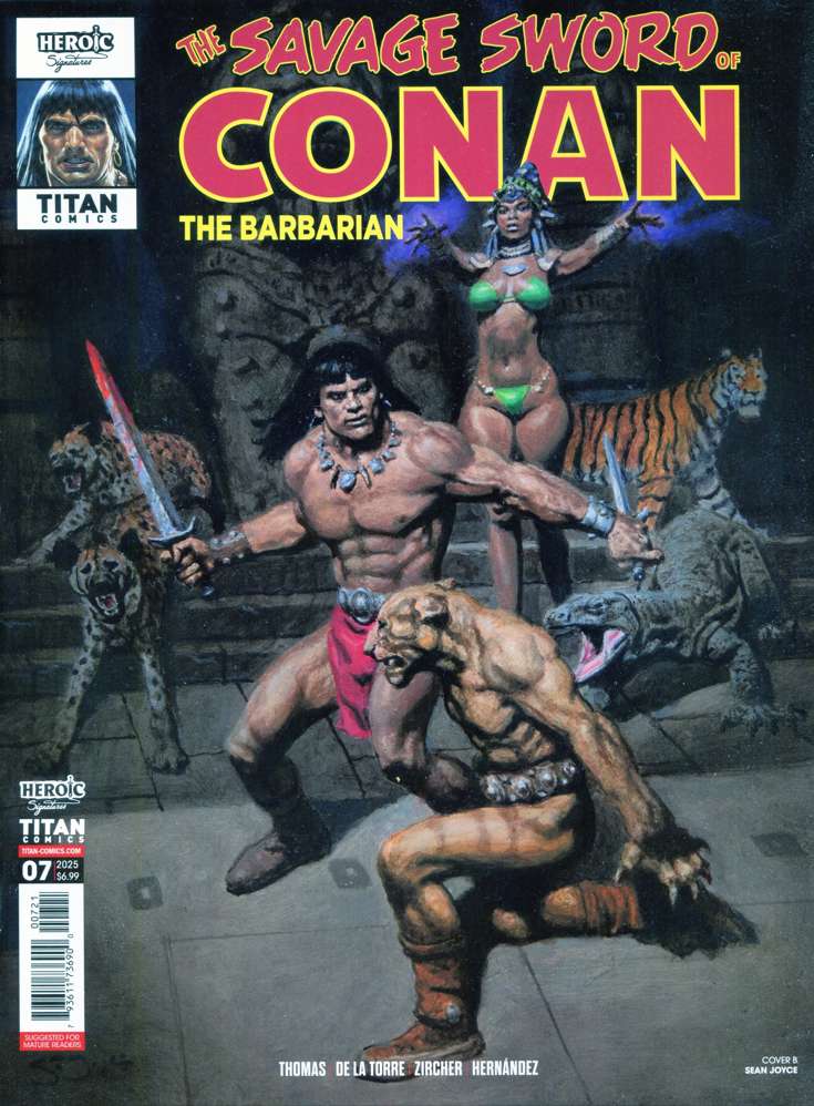 The Savage Sword of Conan (3rd Series) #7 Variation B