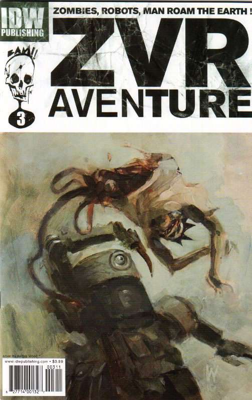 Zombies Vs. Robots Aventure #3 Variation A