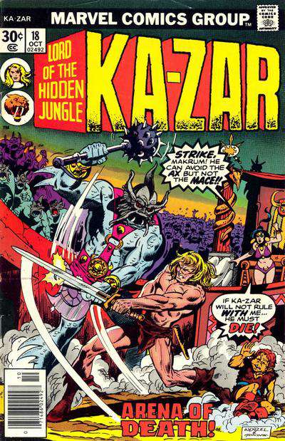 Ka-Zar (2nd Series) #18
