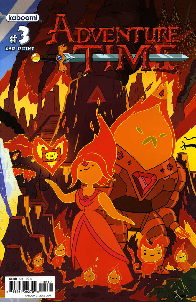 Adventure Time #3  - 2nd printing