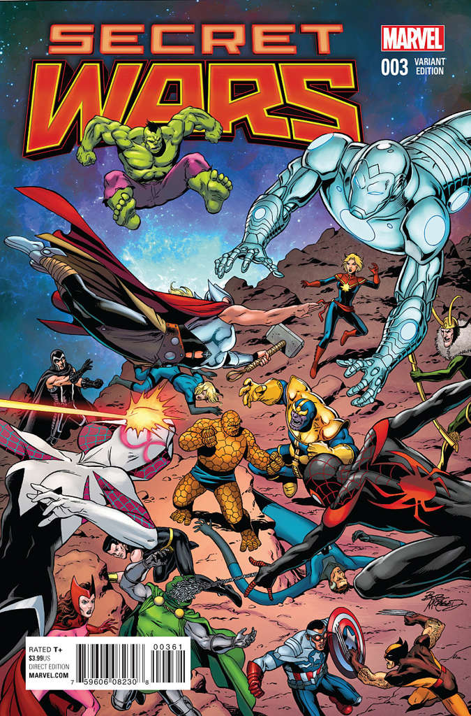 Secret Wars #3 Variation D
