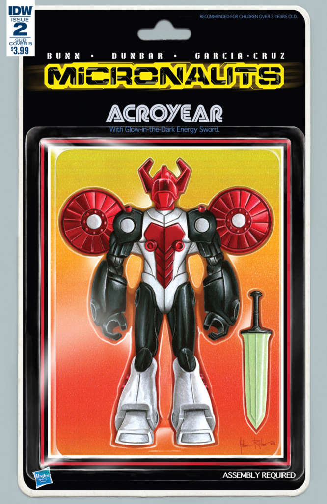 Micronauts (IDW) #2 Variation B