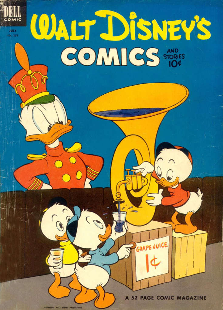 Walt Disney’s Comics and Stories #154