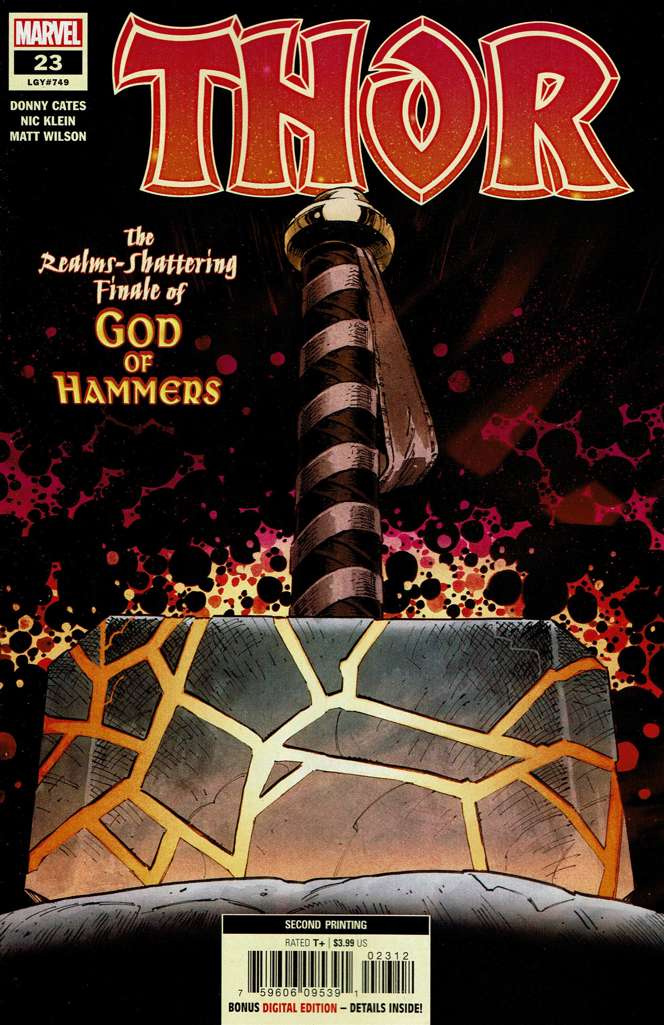 Thor (6th Series) #23  - 2nd printing