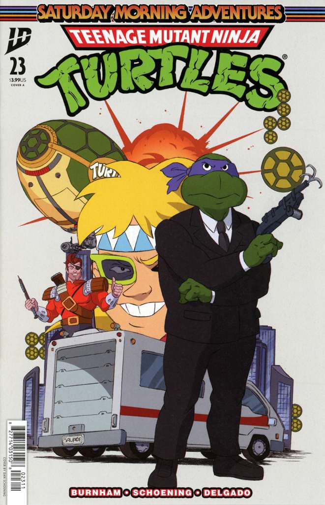 Teenage Mutant Ninja Turtles: Saturday Morning Adventures Continued #23 Variation A