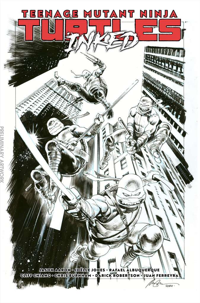 Teenage Mutant Ninja Turtles Inked