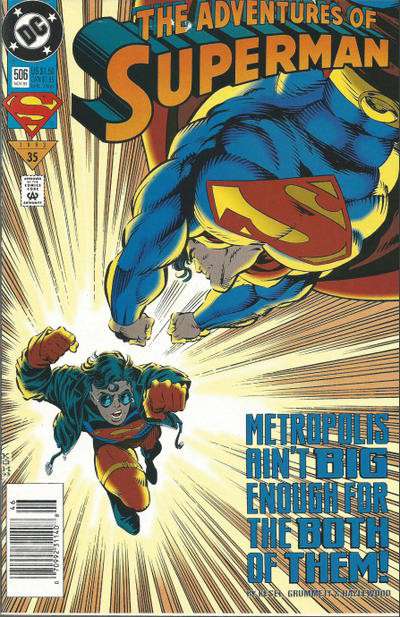 Adventures of Superman #506 Newsstand Edition