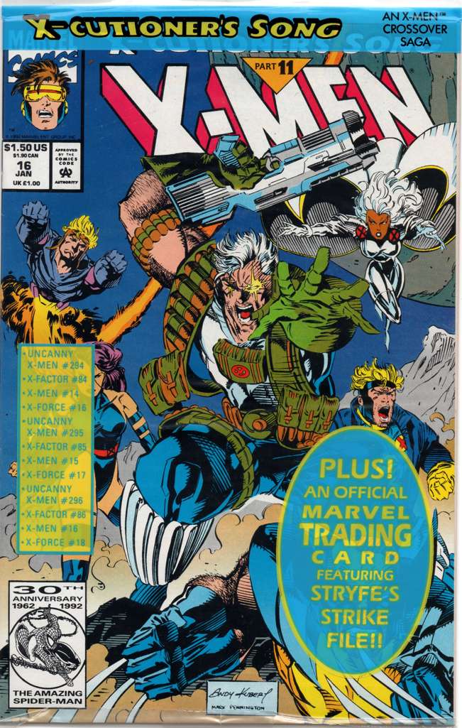 X-Men (2nd Series) #16 Collector’s Set
