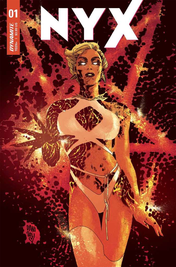 Nyx (Dynamite) #1 Variation P