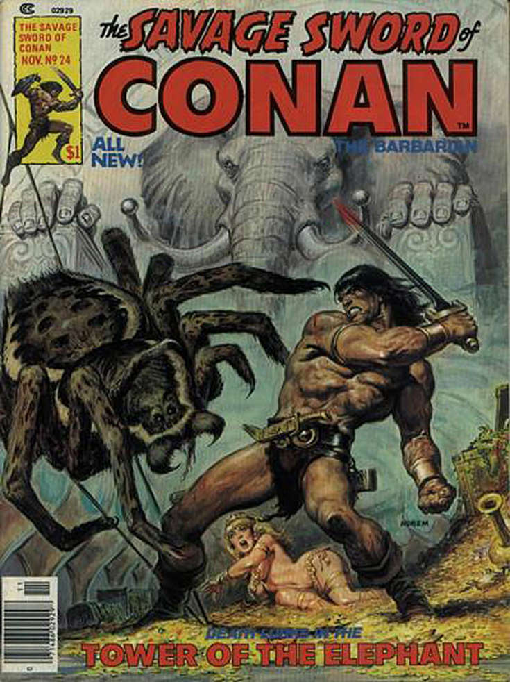 Savage Sword of Conan #24