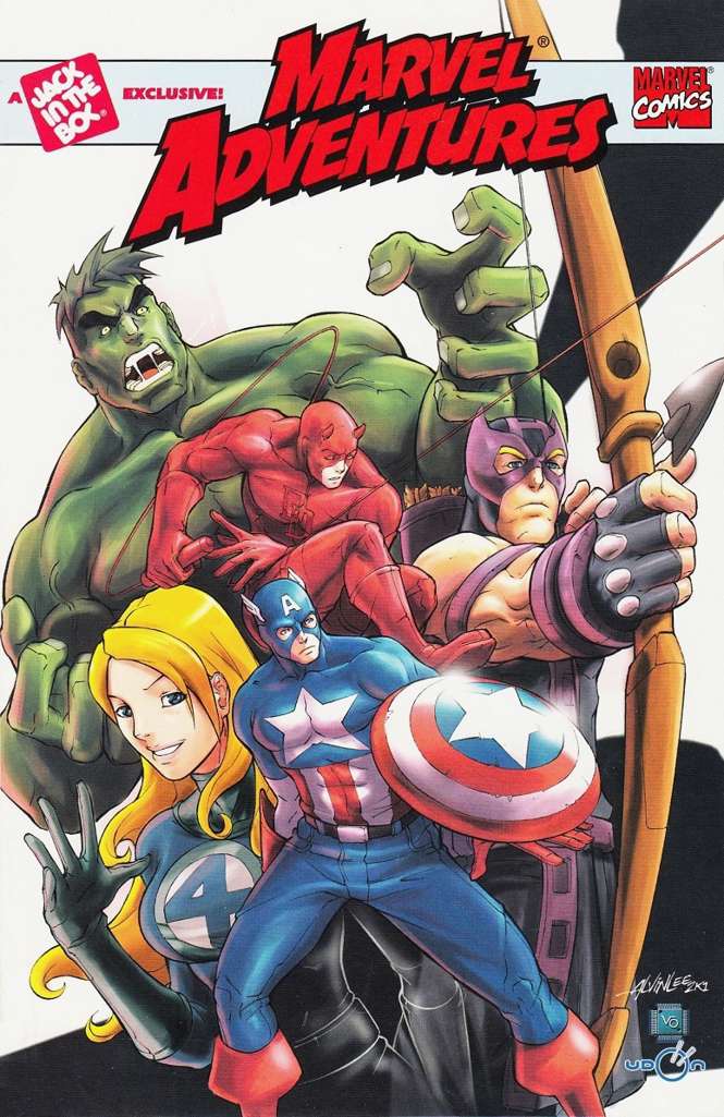 Marvel Adventures (Jack in the Box Giveaway)
