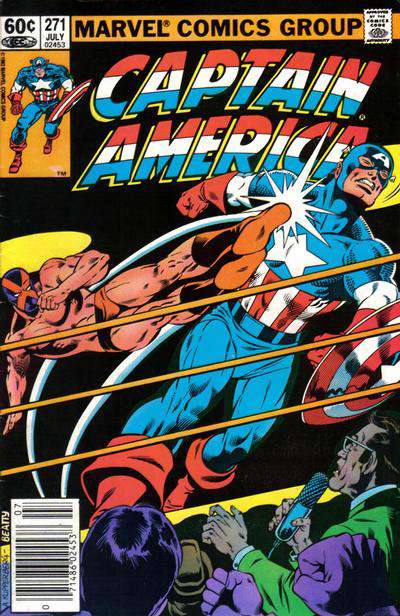 Captain America (1st Series) #271 Newsstand Edition