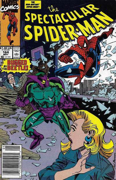 The Spectacular Spider-Man #164 Newsstand Edition